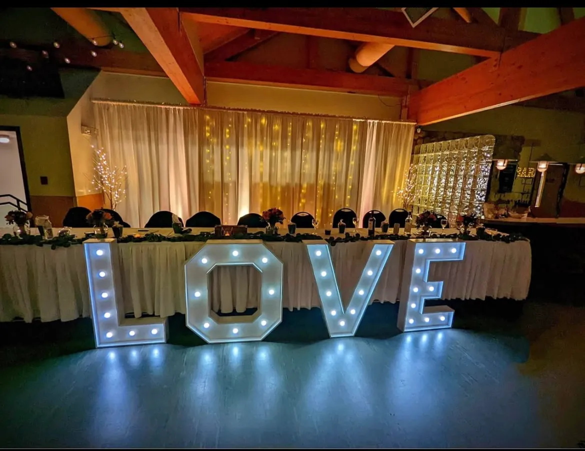 LOVE Marquee Letters