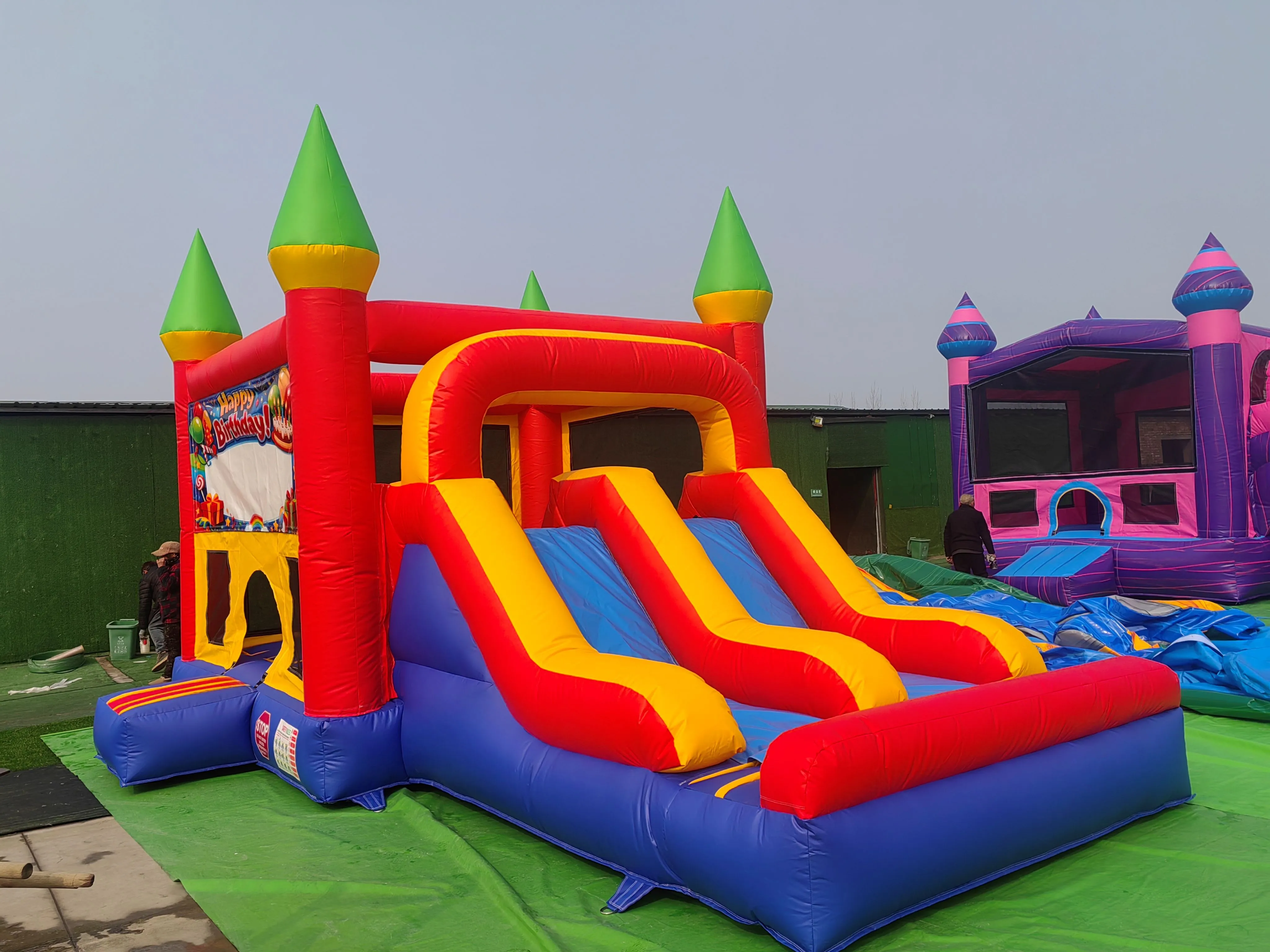 Supreme Bounce & Slide Combo Bouncy Castle