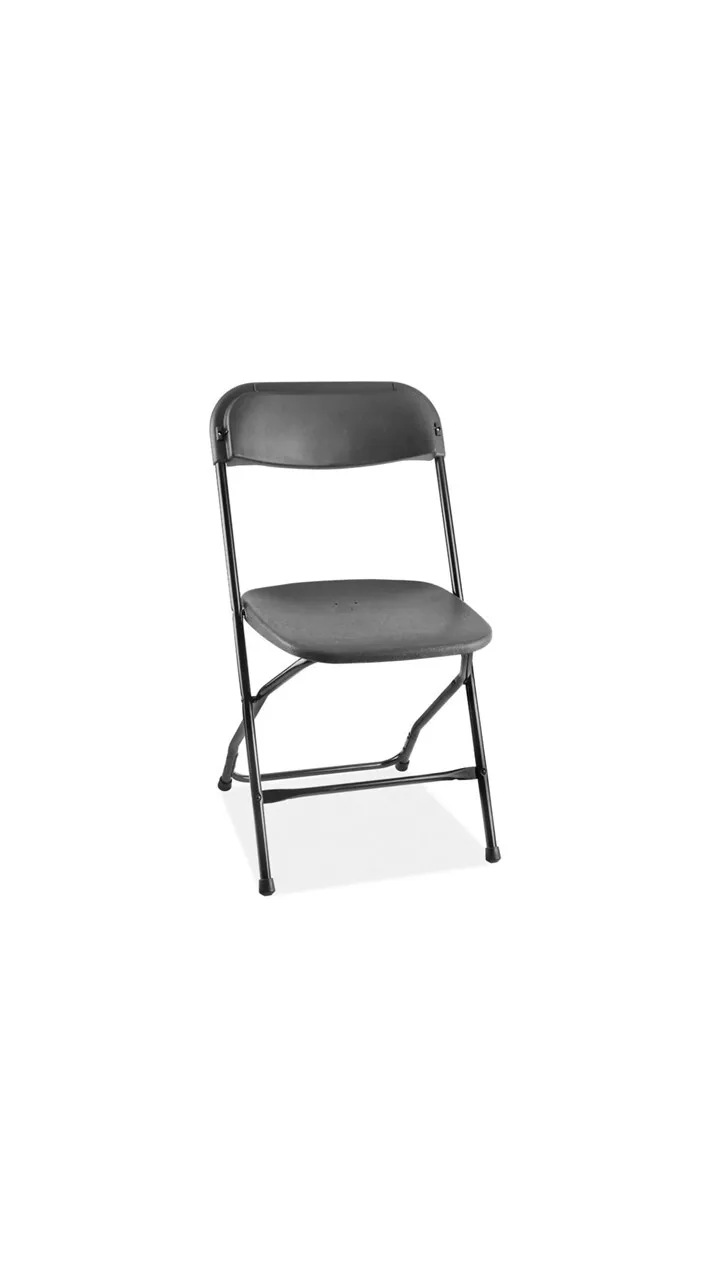 Black Folding Chairs