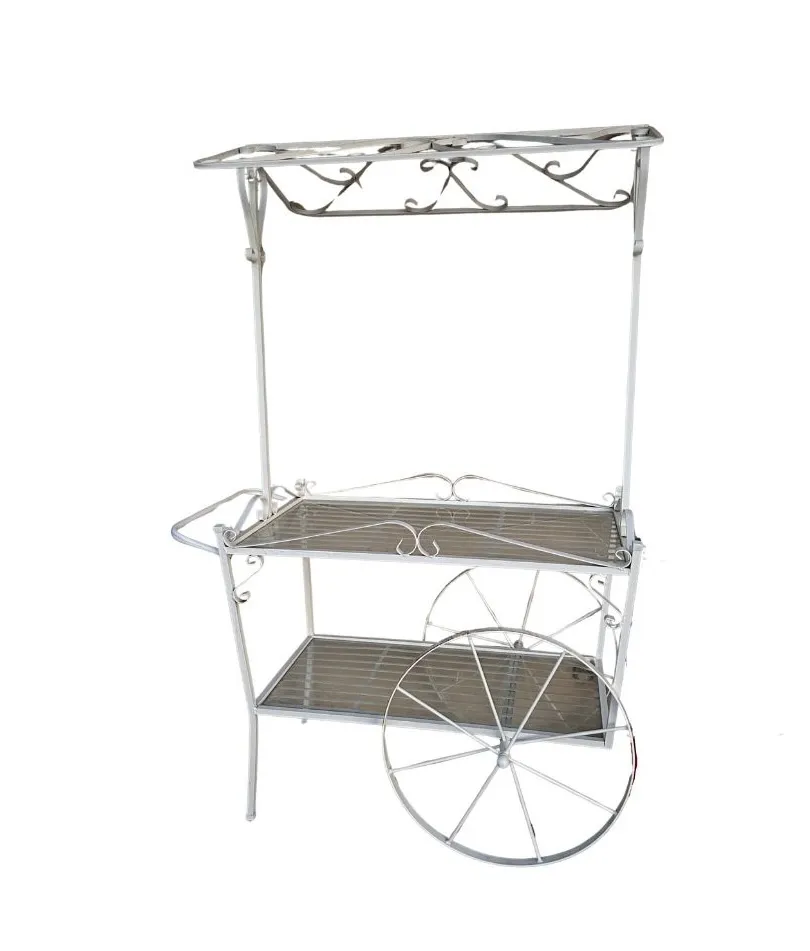 Vintage Iron Dessert Cart