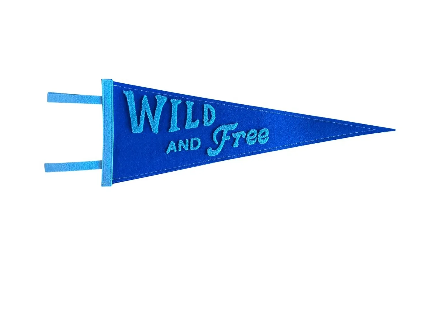 Wild & Free Camp Pennant