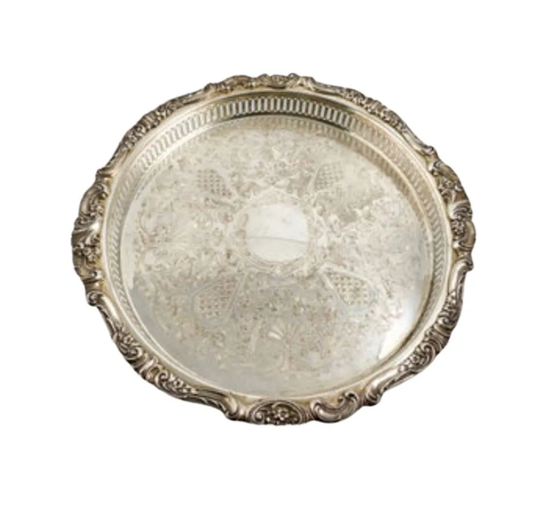 Silver Plate Large Trays/Various