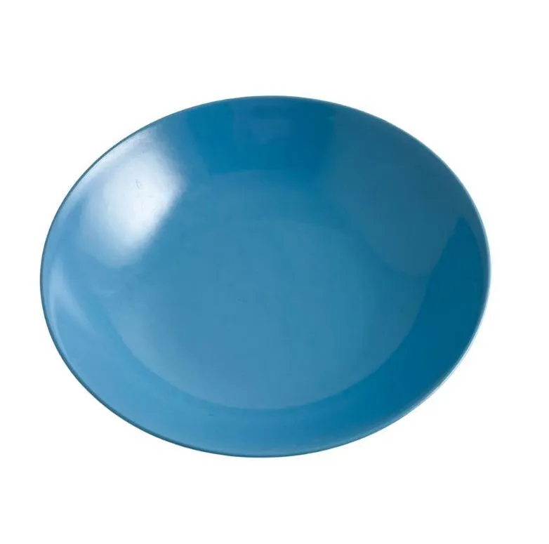 Vintage Blue Floral Melamine Soup Bowl