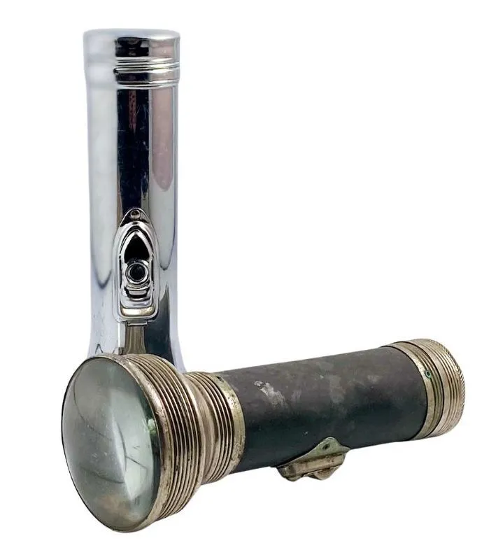 Vintage Flashlights/Small/Camping