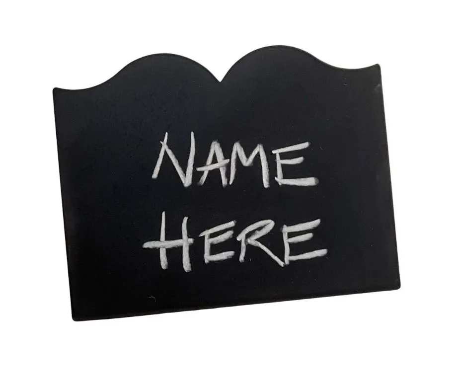 Chalkboard Place Card Holder