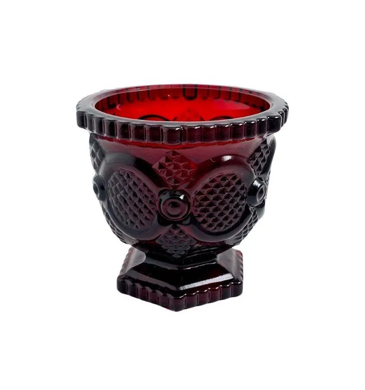 Vintage Red Avon Candle Holders/Various