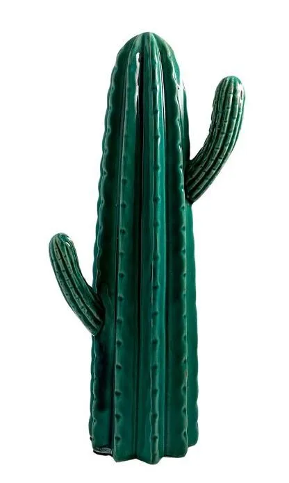 Ceramic Green Cactus Decor
