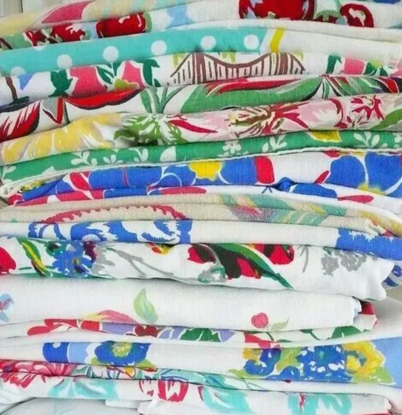 Vintage Floral Tablecloths/Various