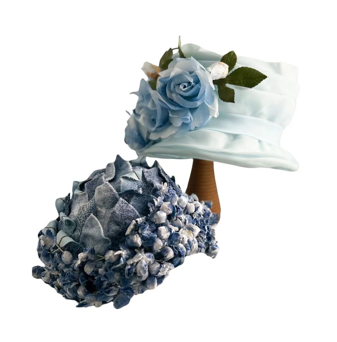 Blue Vintage Ladies Hats