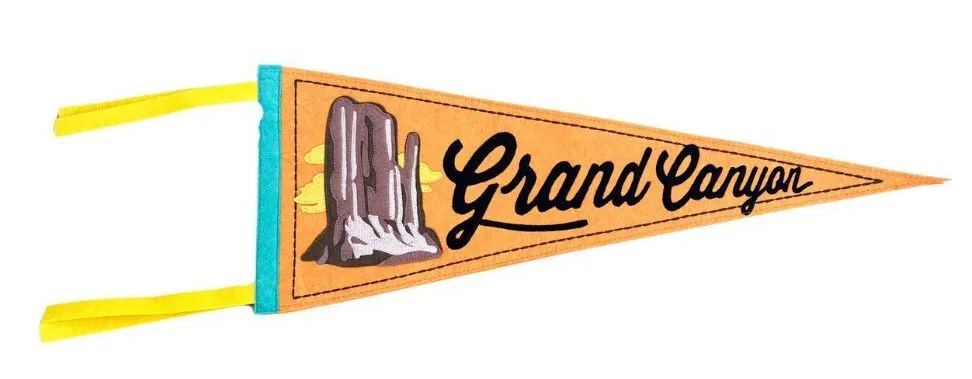 Grand Canyon Felt Camp Pennant