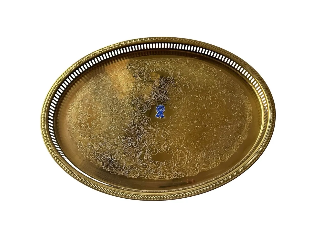 Brass Vintage Horse Show Tray/Large
