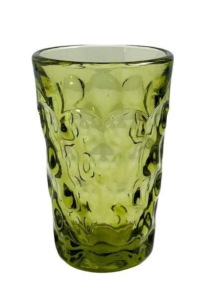 Vintage Green Votive Holders