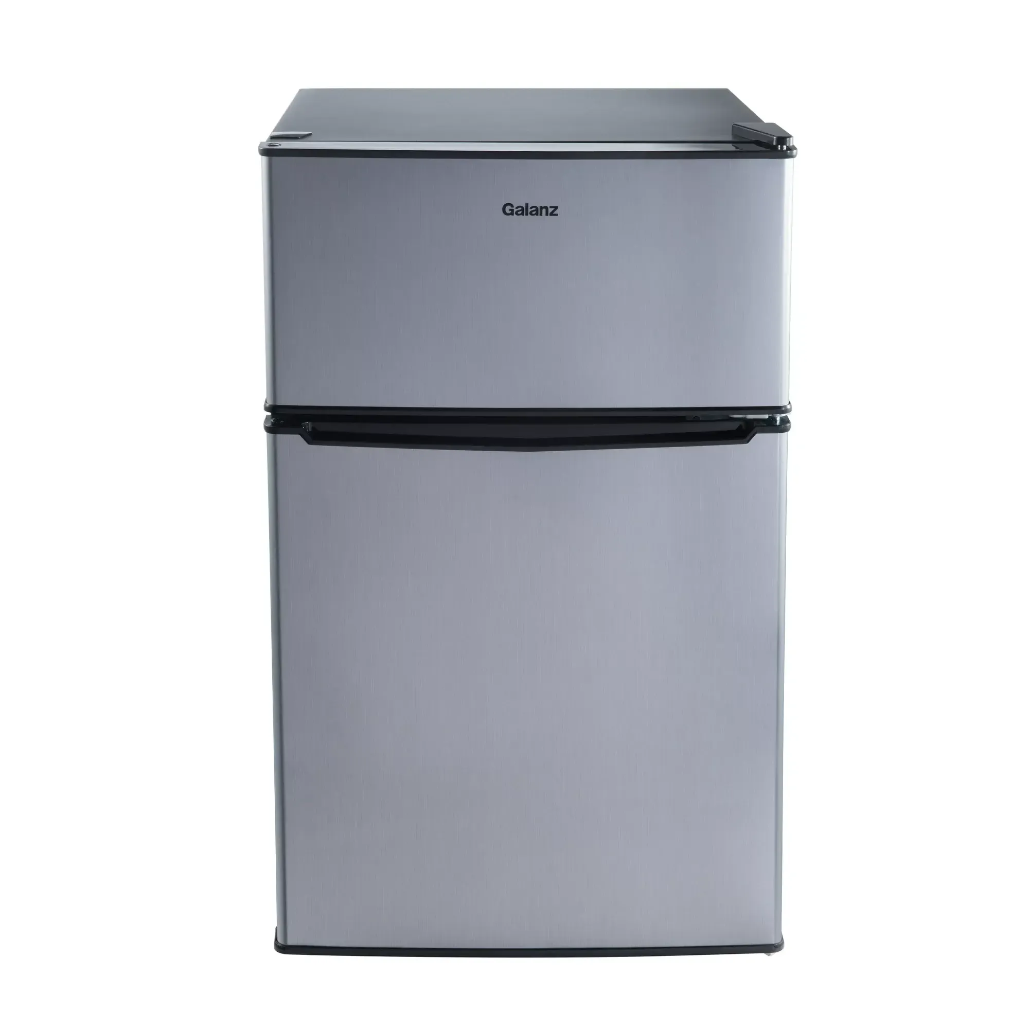Two Door Mini Fridge (Silver)