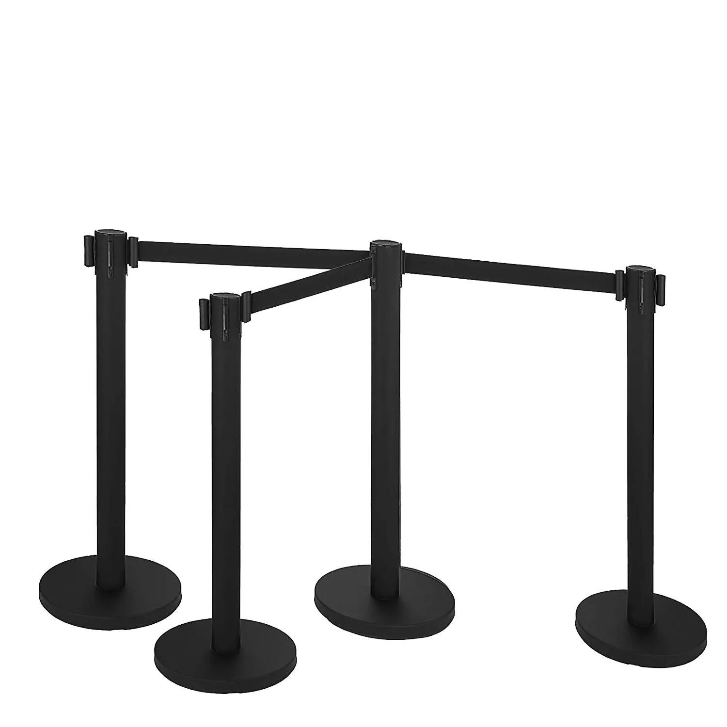 Heavy Duty Stanchion - Black 