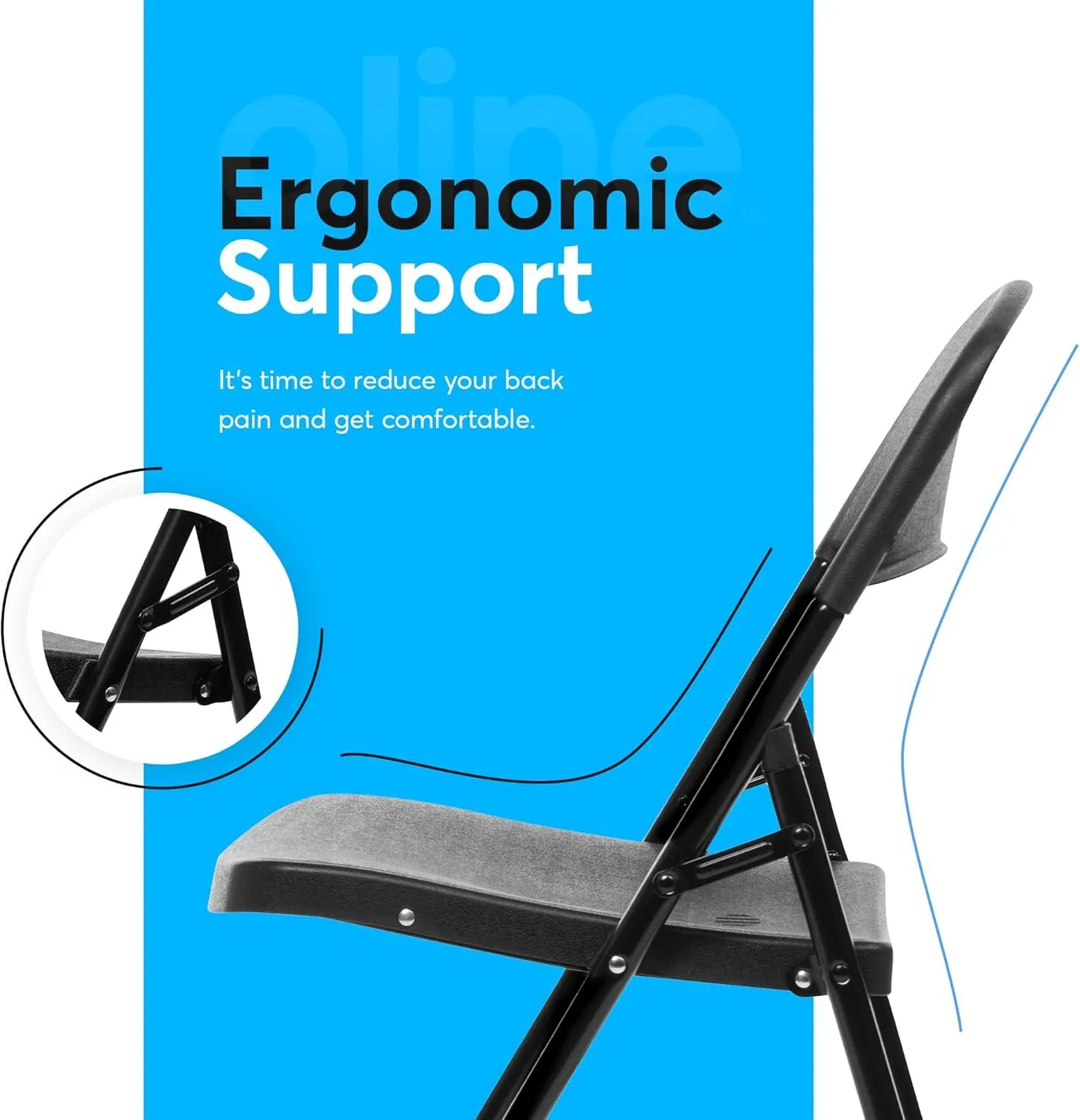 Folding Chair - Black