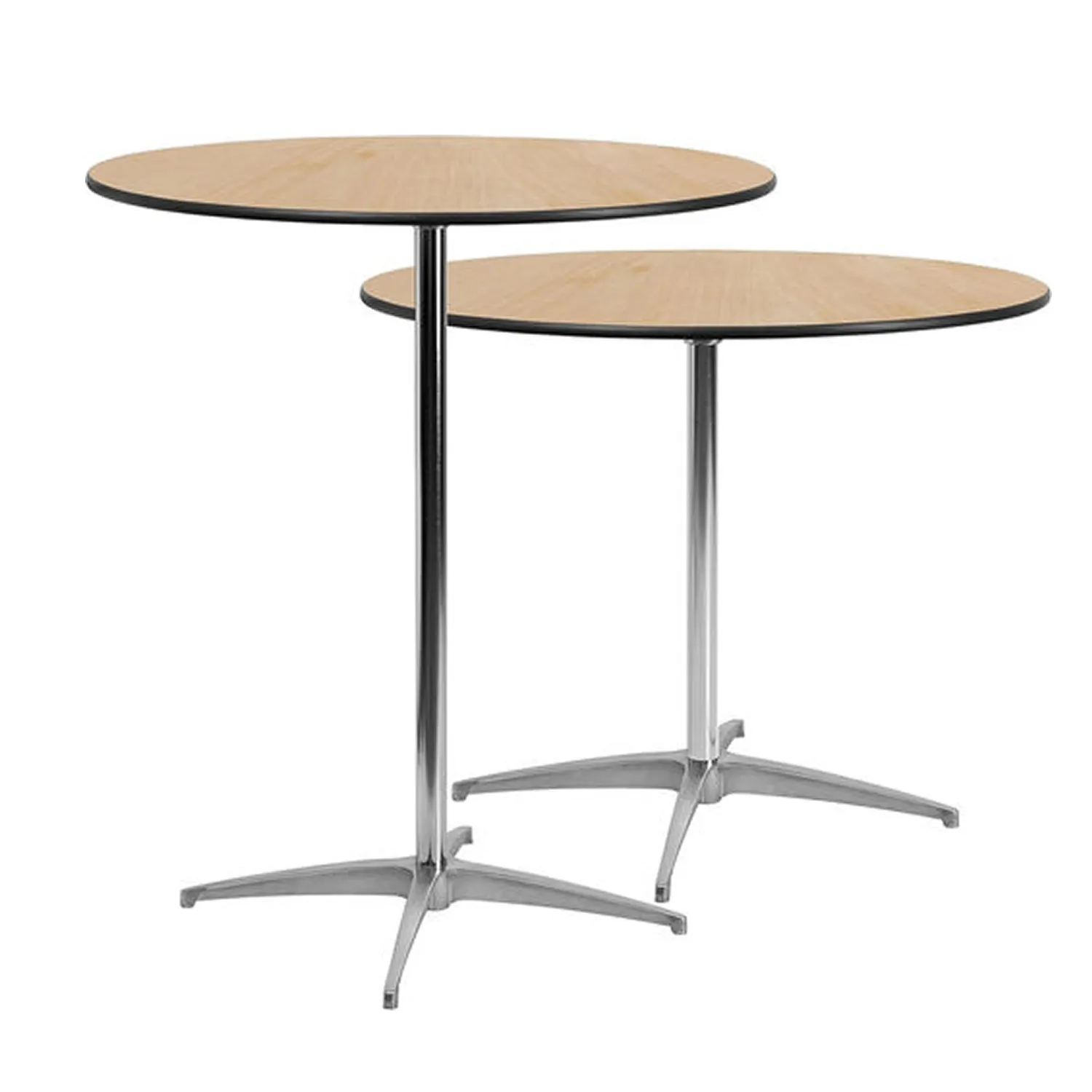 36'' Round Wood Cocktail Table