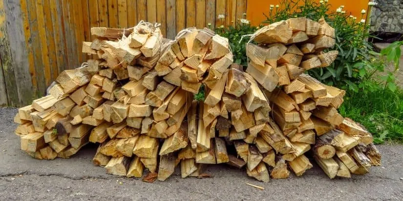 Bundle of wood