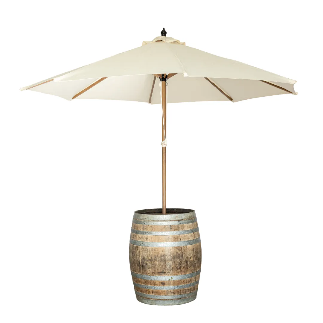 Off White Market umbrella with Barrel