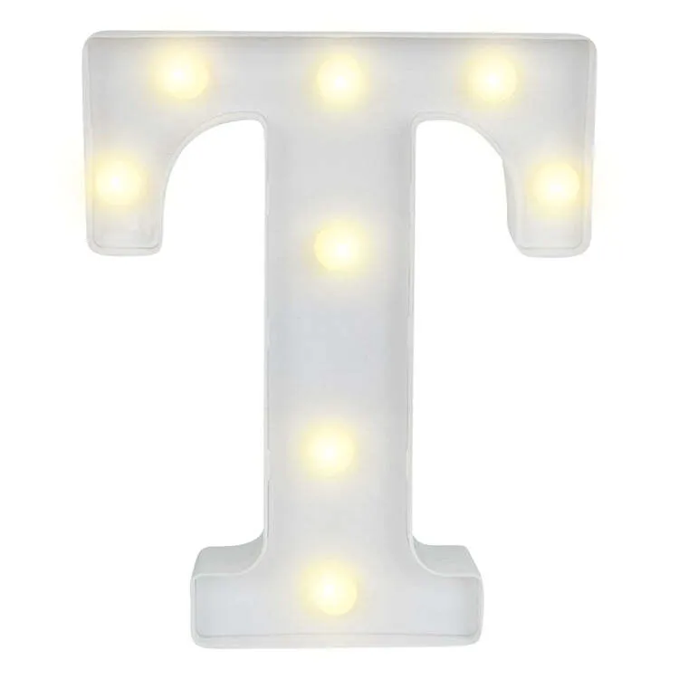 3' Marquee Light Up Letter "T"