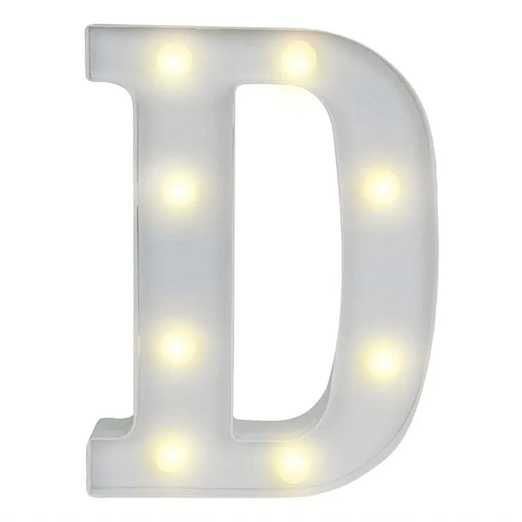 3' Marquee Light Up Letter "D"