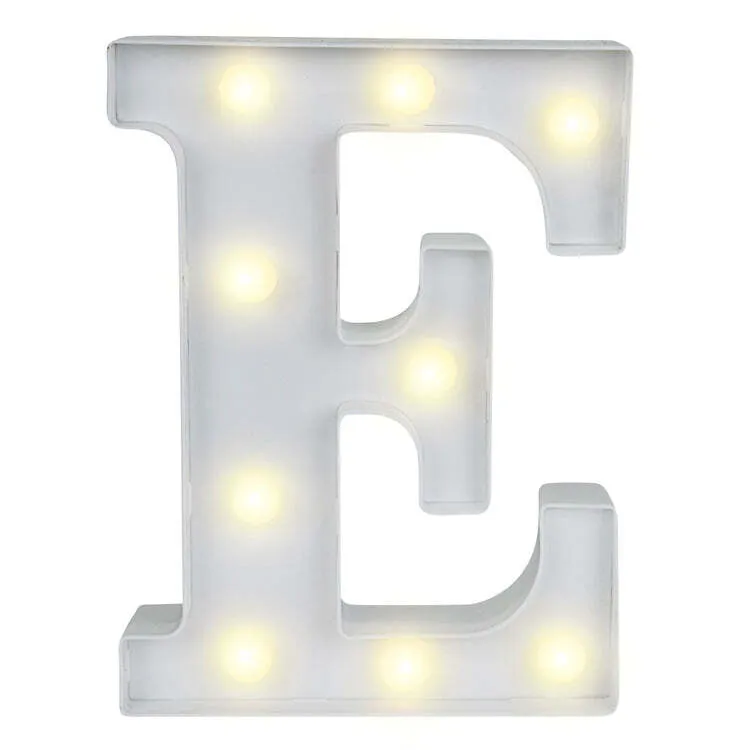 3' Marquee Light Up Letter "E"