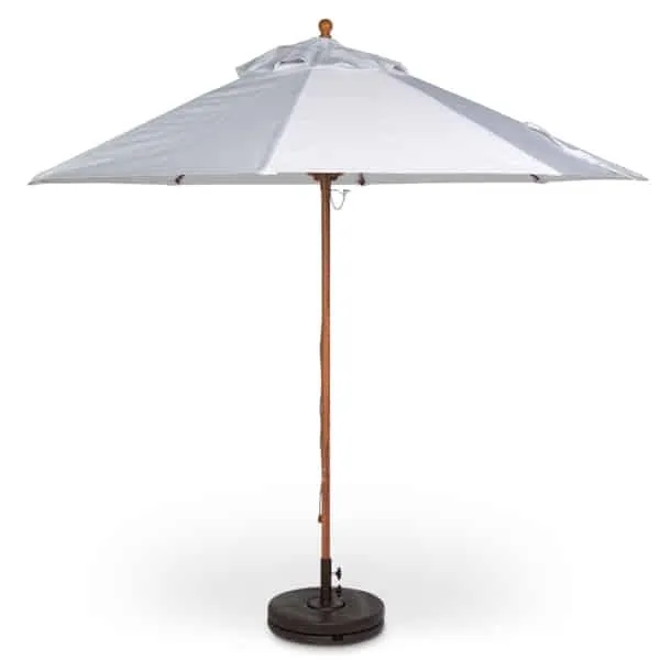 9 foot Off  White Market umbrella 