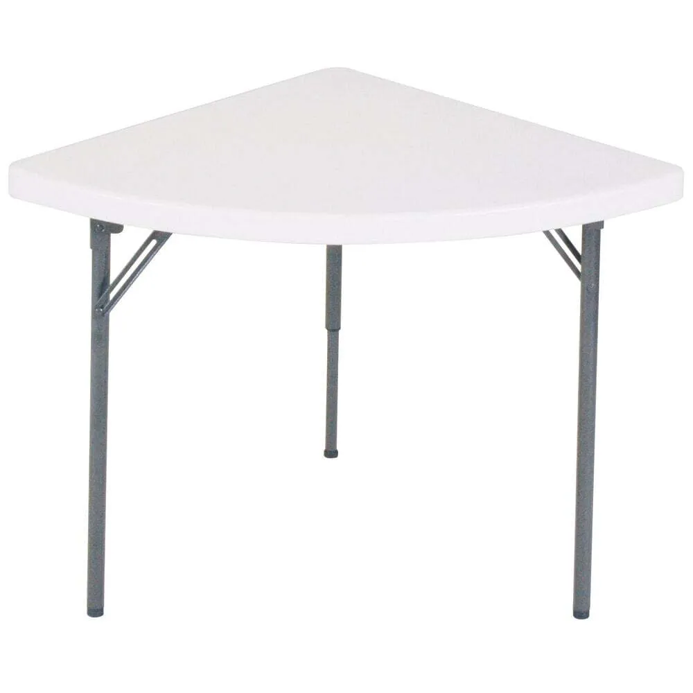 1/4 round wedge table