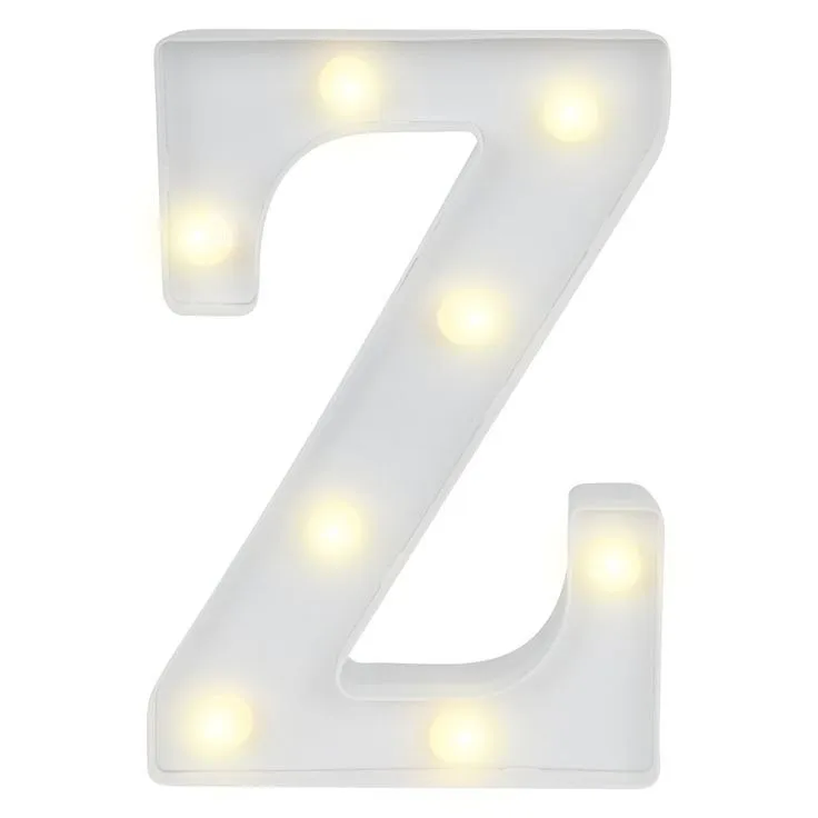 3' Marquee Light Up Letter "Z"