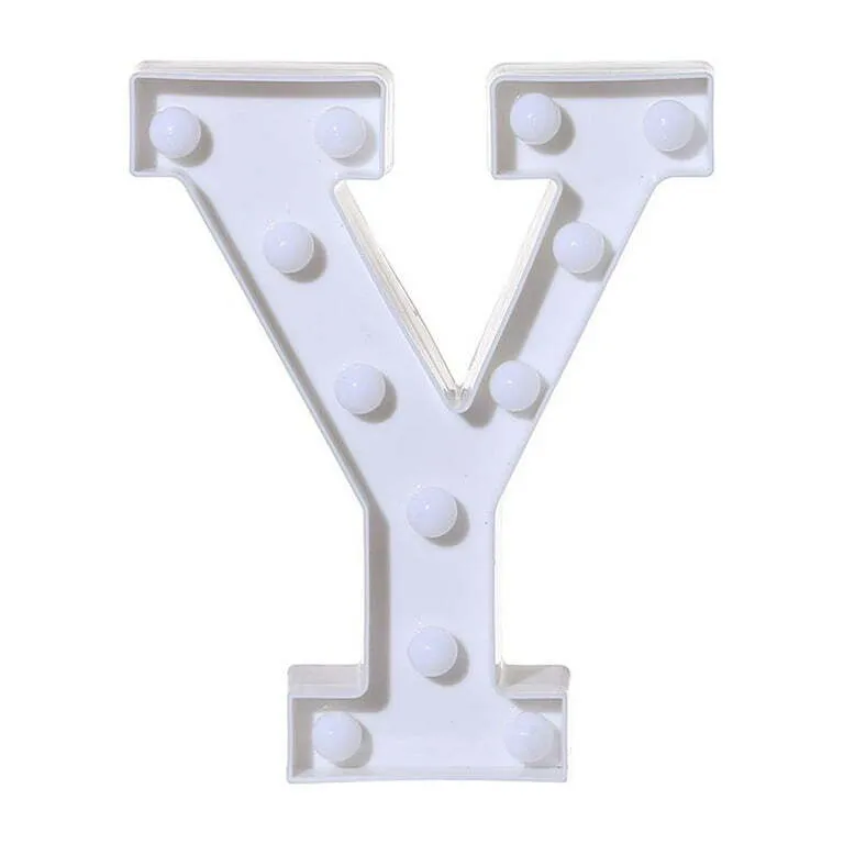 3' Marquee Light Up Letter "Y"