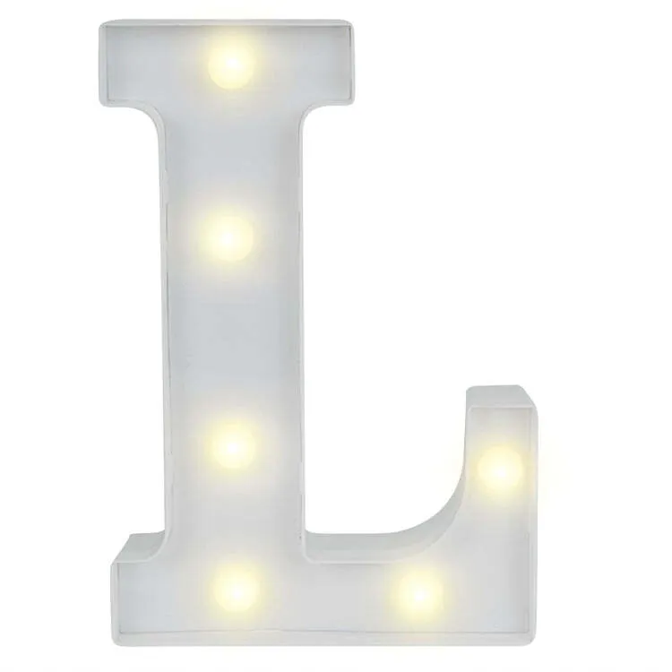 3' Marquee Light Up Letter "L"