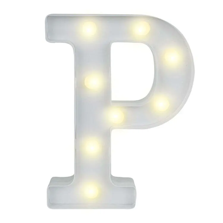 3' Marquee Light Up Letter "P"