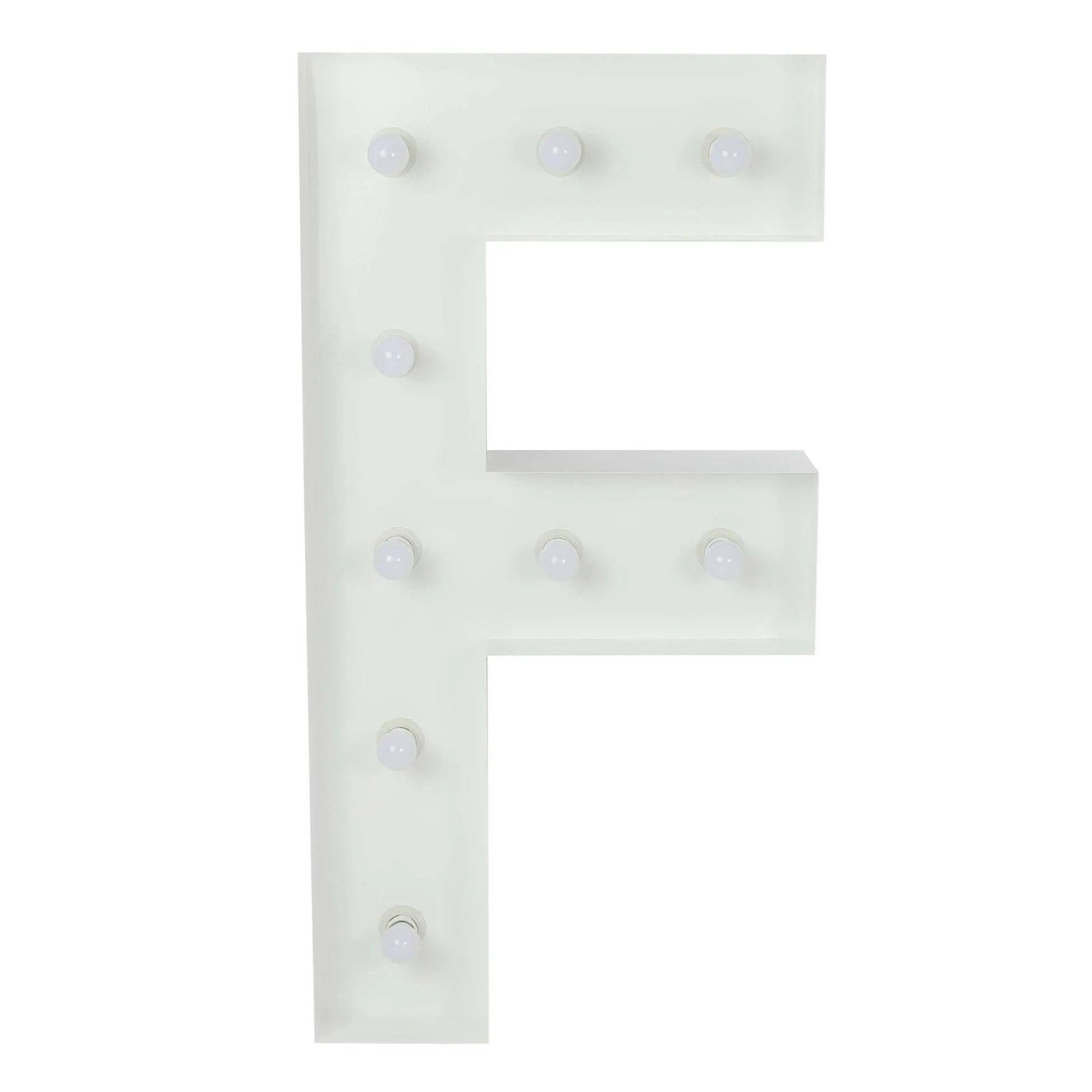 3' Marquee Light Up Letter "F"