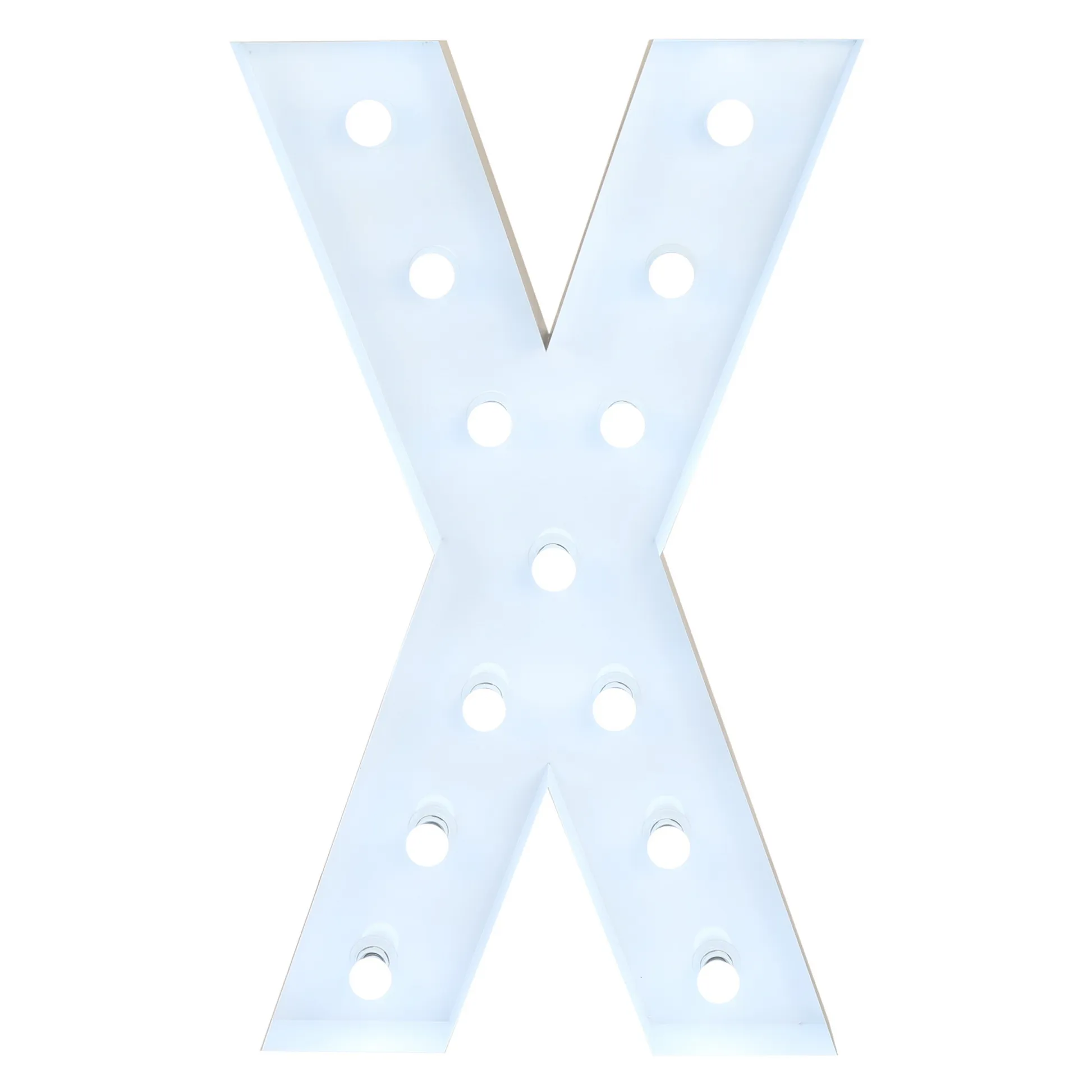 3' Marquee Light Up Letter "X"