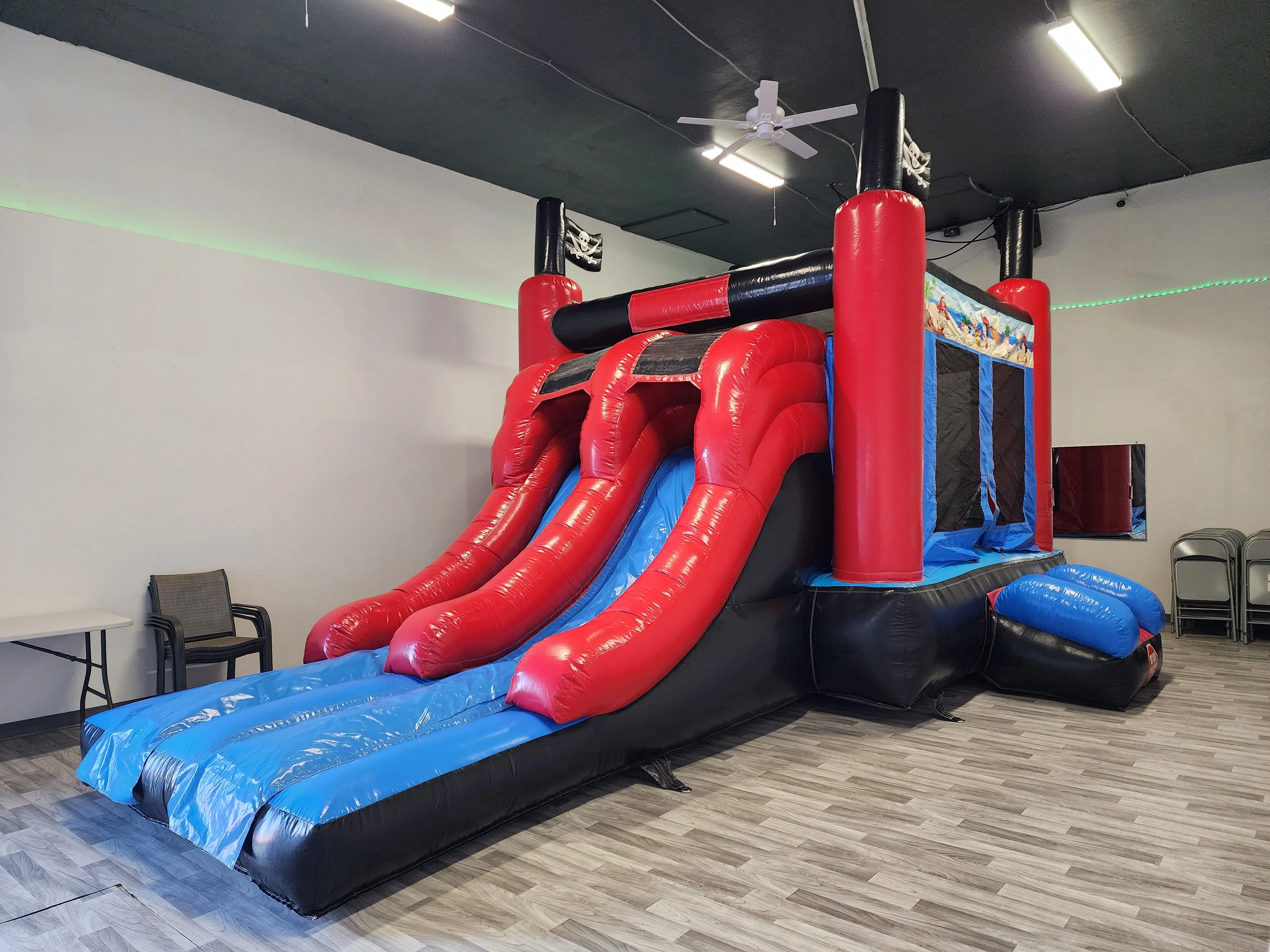 Party Room with Pirate Bouncer 