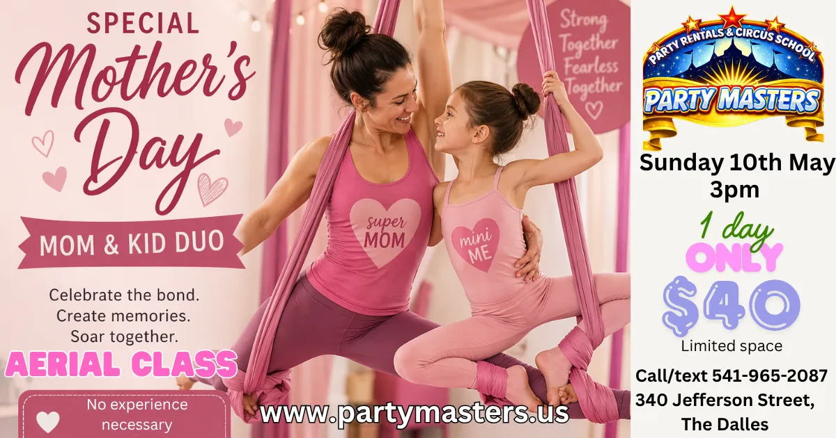 Mothers Day Special Aerial Class