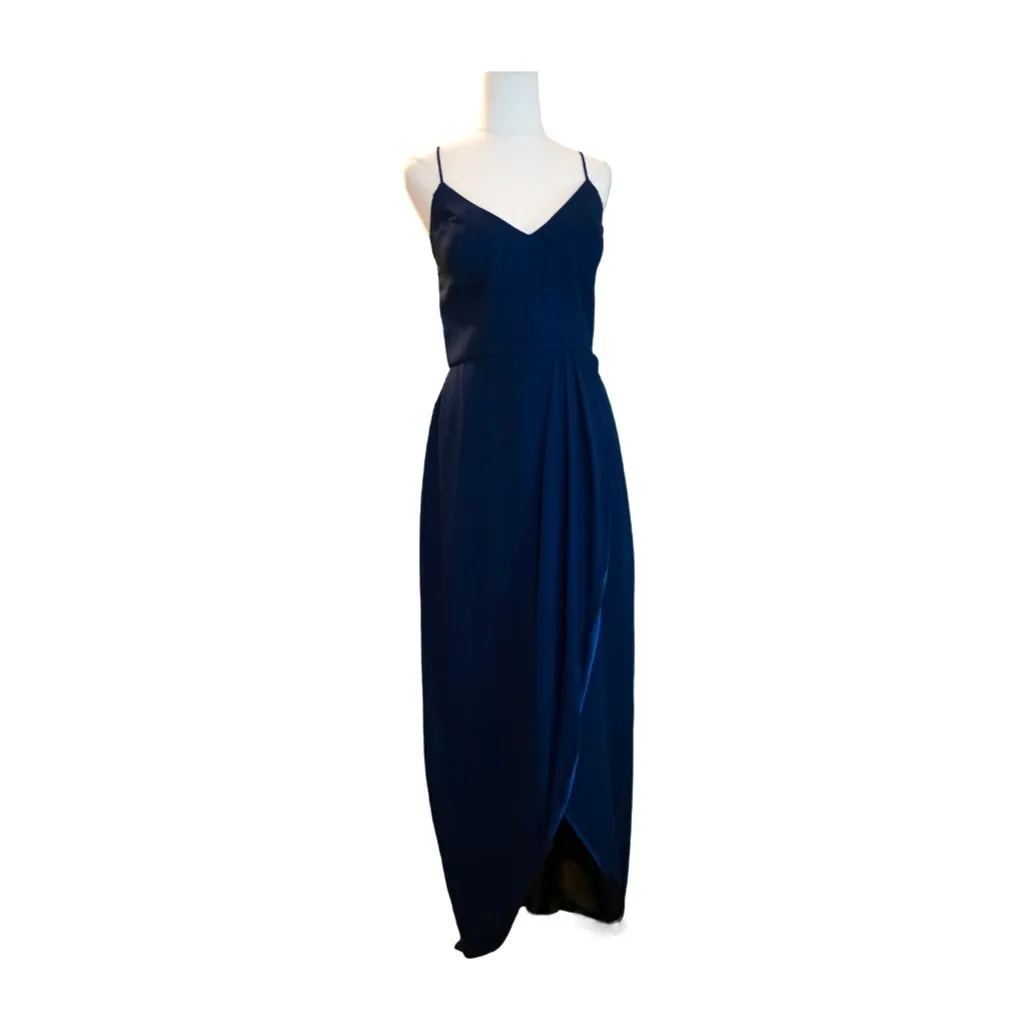 Navy Blue Maxi Dress