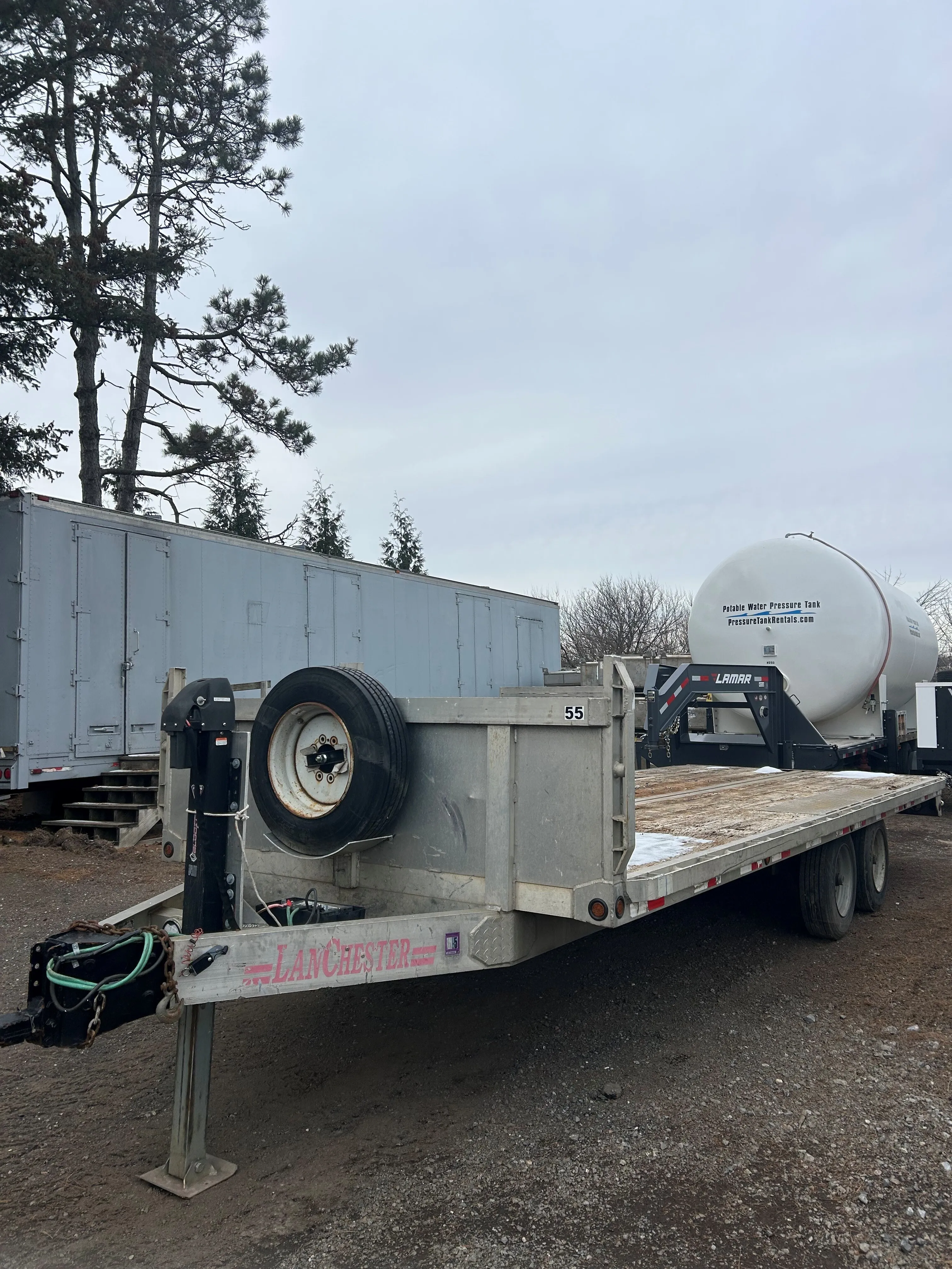 Lanchester Flat Bed Trailer