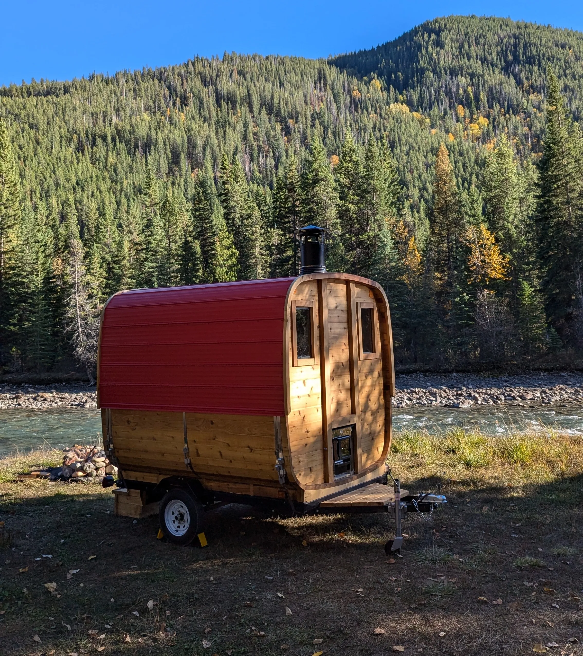 Hot Box Mobile Sauna