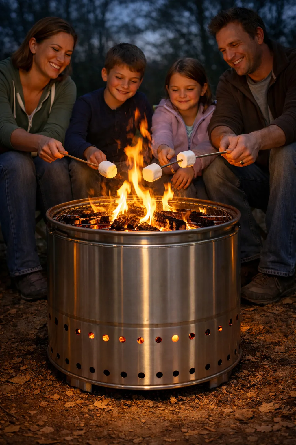 Portable campfire stove