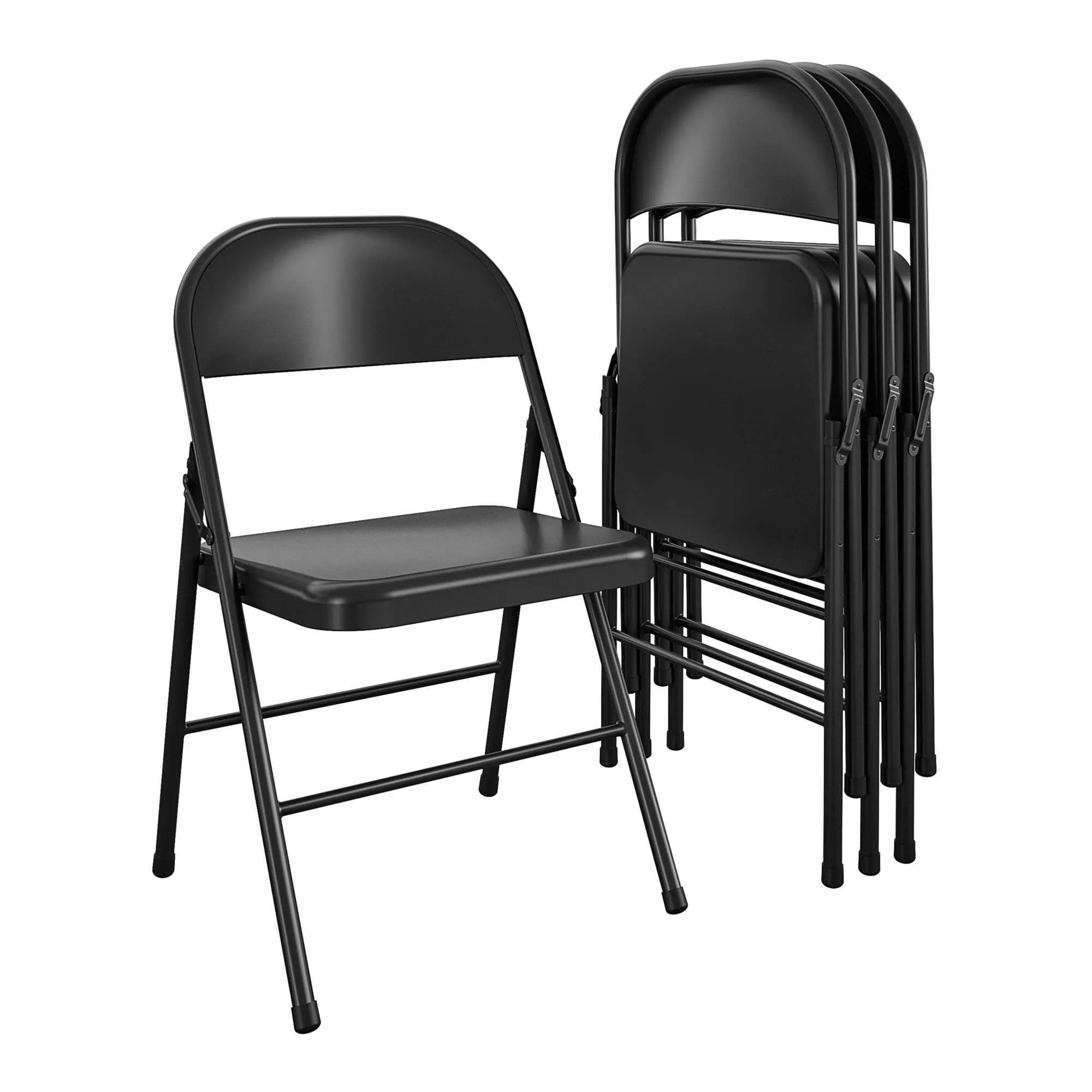 4 pack metal folding chairs