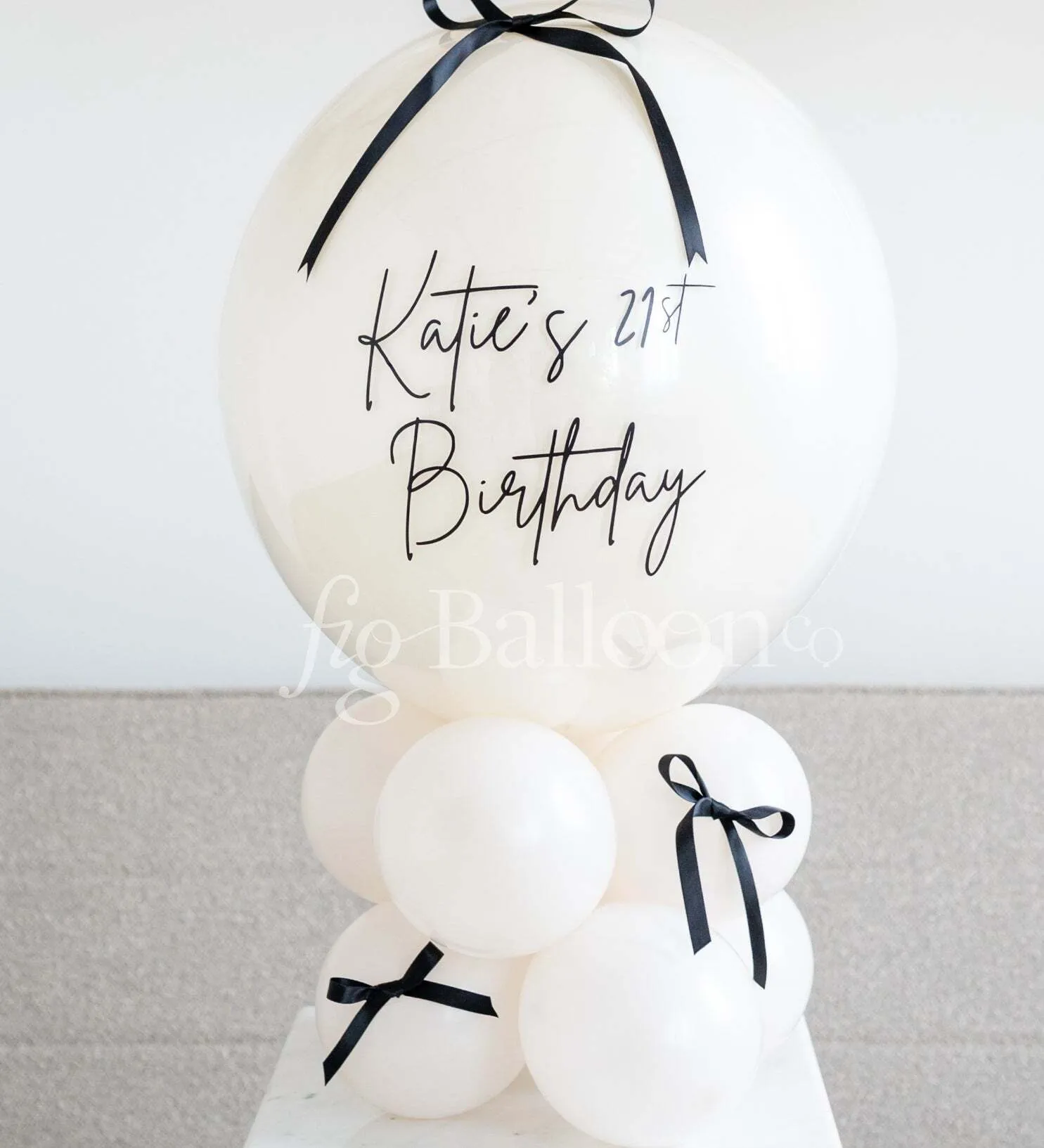 Balloon  Stack Centerpiece