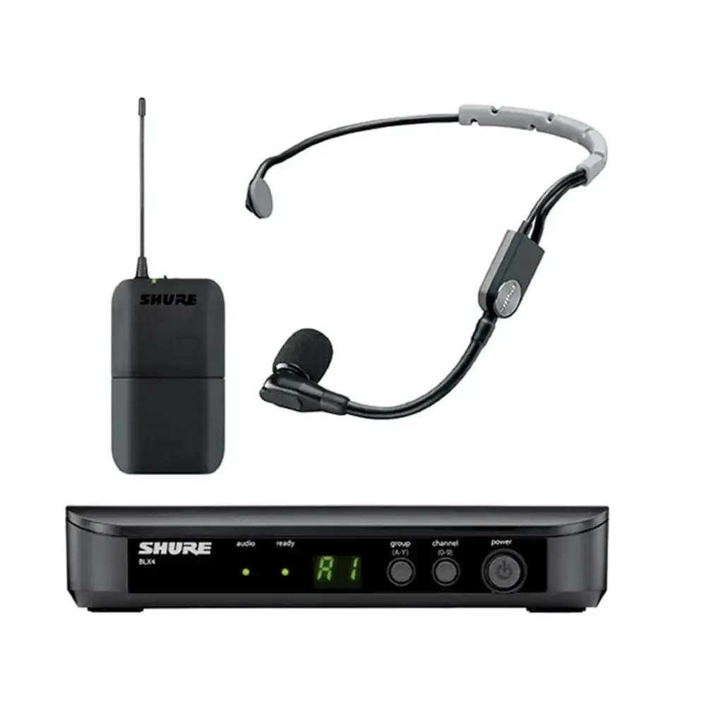 Pack micro serre-tête sans fil BLX4 et Shure SM35