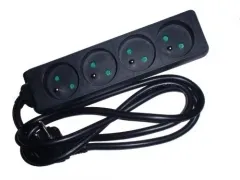 Multiprise 4 pc16 noires