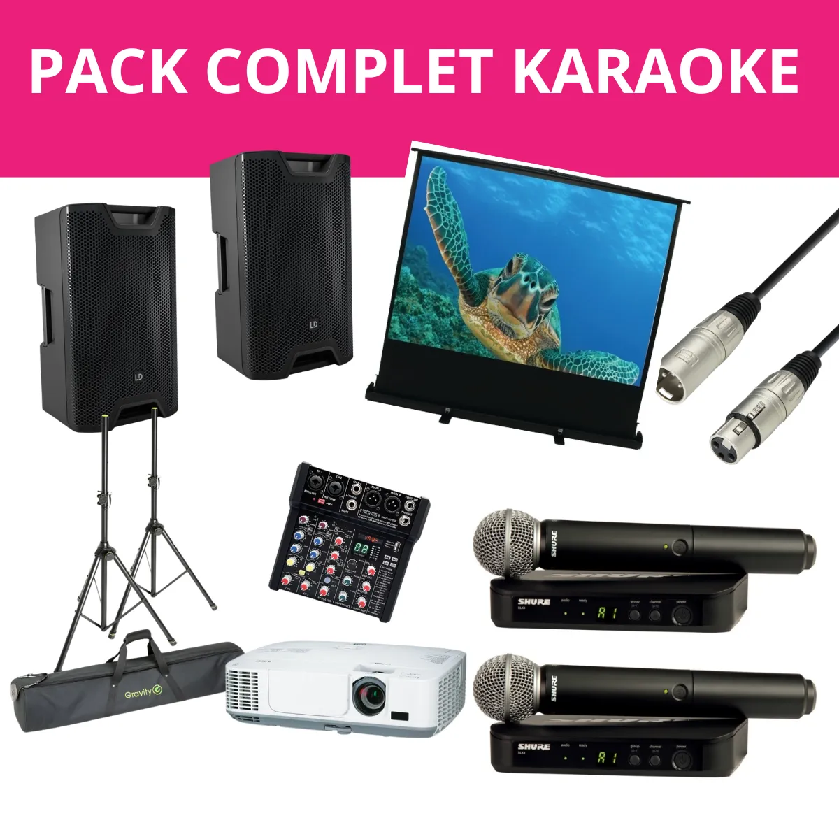 PACK COMPLET KARAOKE