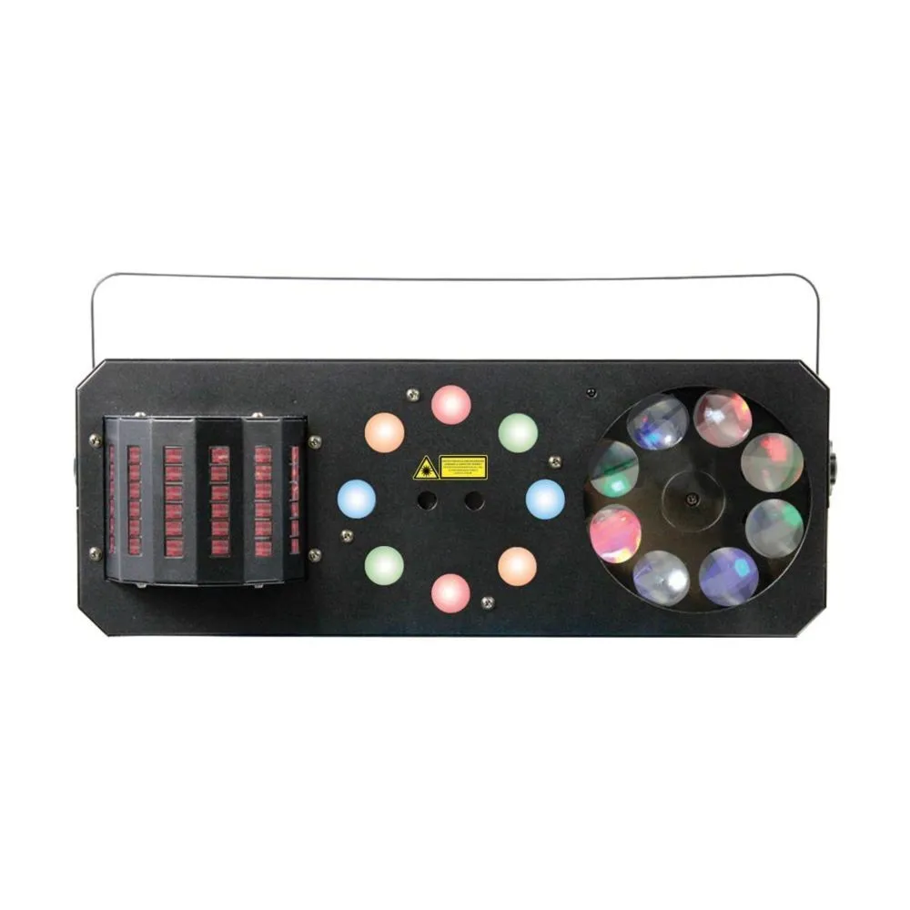 Effet led Multi-faisceaux multi-couleurs Pro