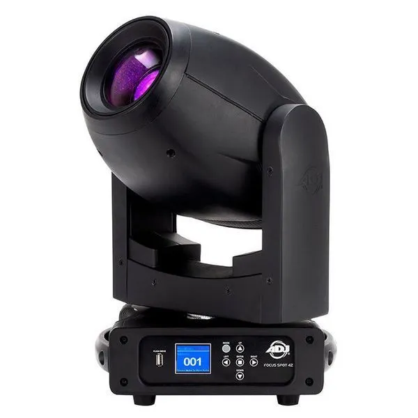 Lyre led spot 200W gobos + prismes + zoom ADJ FOCUS SPOT 4Z