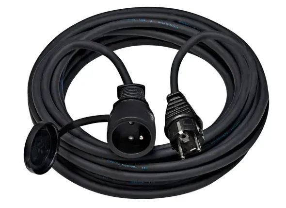 Rallonge électrique noires IP54