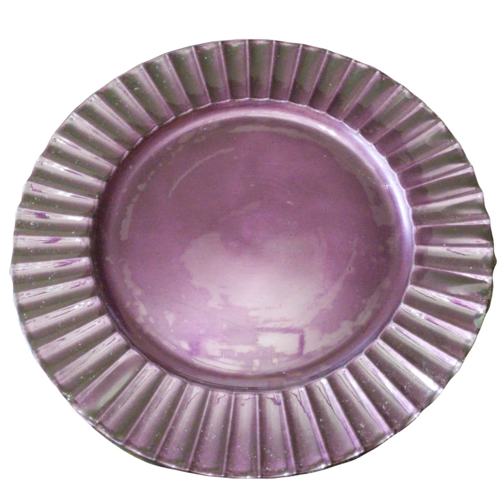 Purple Wave Edge Charger