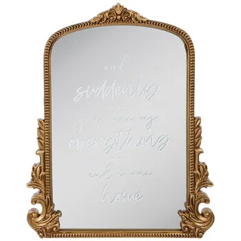 '...and I was home' Mirror Sign