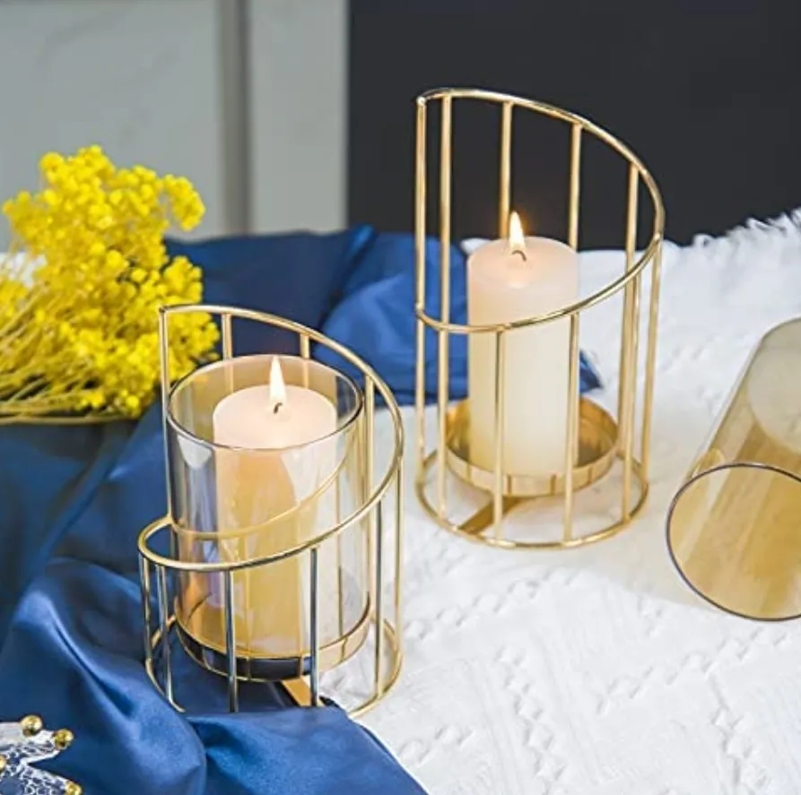 Geometric twist Candle Holder